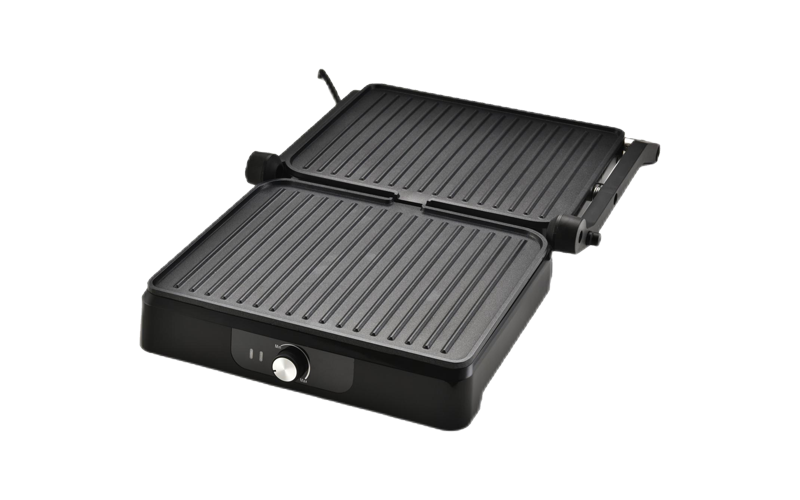 electric table steak grill with temperature control 180 degrees open gr-231