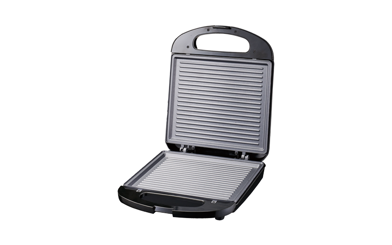 White Home Waffle Maker Sandwich or grill plate as optional&Non-stick coated plate for easy cleaning