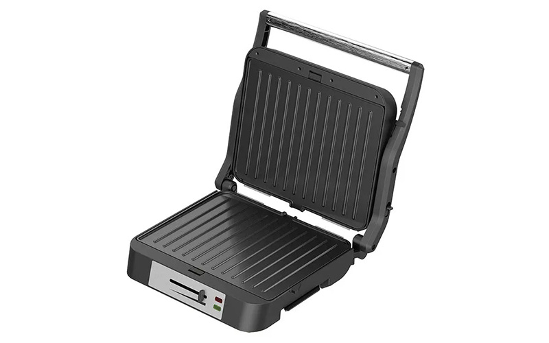 Yicheng Stainless Steel Indoor Grill with Extra Waffle Plate