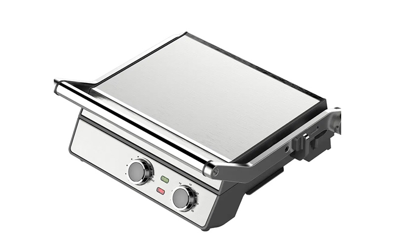 YiCheng Deluxe Stainless Steel Indoor Grill with Timer