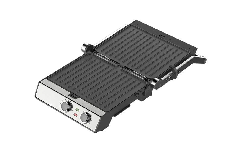 YiCheng Deluxe Stainless Steel Indoor Grill with Timer