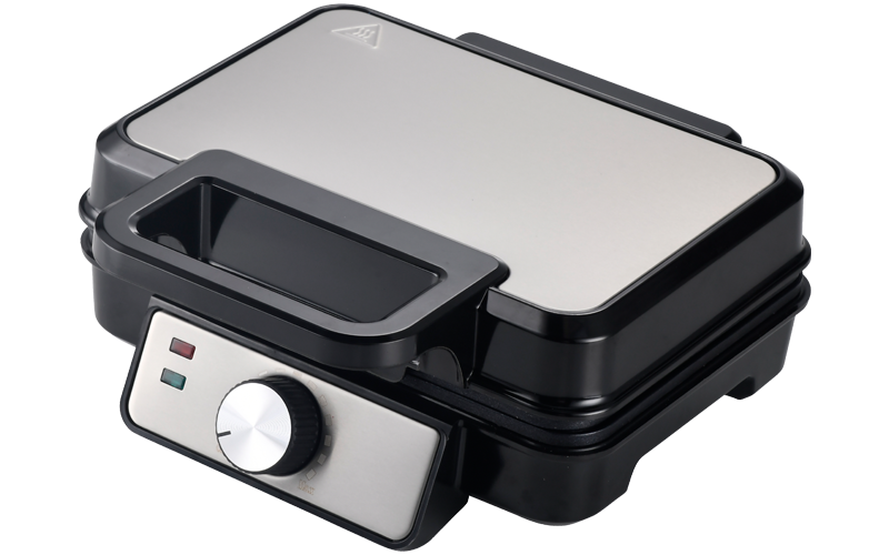 Waffle makers with removable plates with Oil Tray Non-stick Coating For Easy Clean