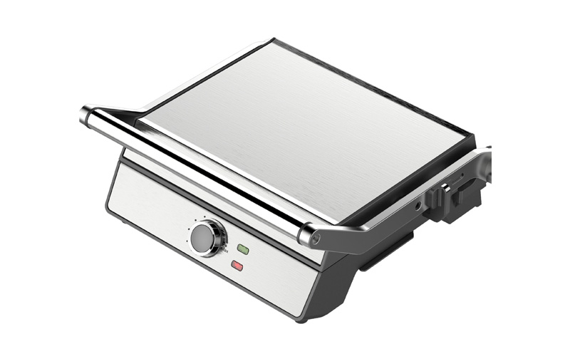 Indoor Contact Grill GR-191 with Removable Plates and Adjustable Temperature Control