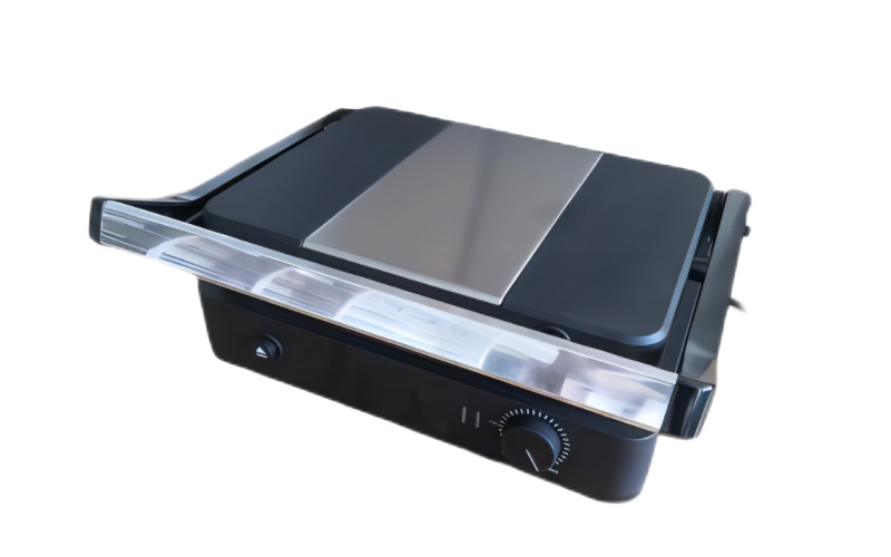 Large Electric Griddle with Speech-Controlled BBQ System and Detachable Plates GR-205A