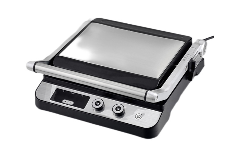 Professional Electric Griddle with Adjustable Height and Detachable Plates GR-218