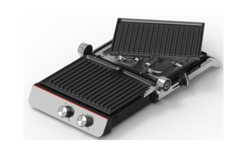 custom bbq grill|Family Size Electric Griddle with Detachable Non-Stick Plates GR-253