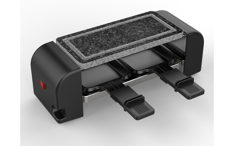 customized grills|Raclette Grill with Reversible Non-Stick Plate for Electric Tabletop Cooking GR263