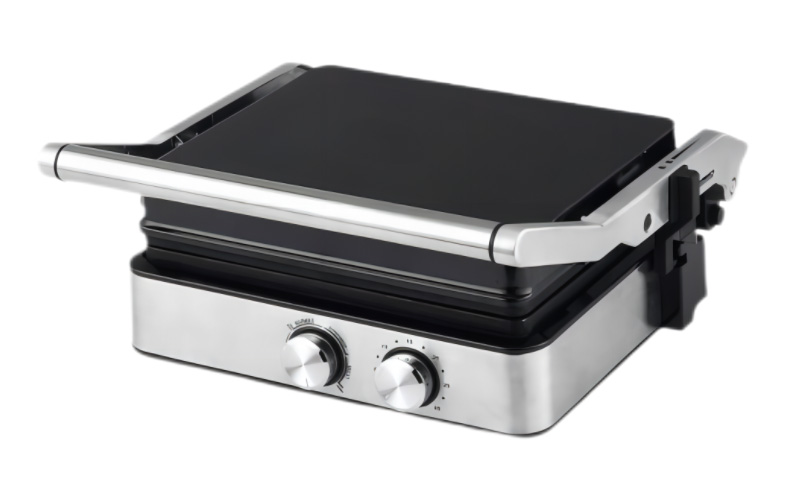 manufacturer oem Custom Family Size Electric Griddle with Detachable Plates and Glass surface GR-328