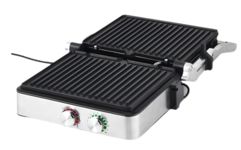 manufacturer oem Custom Family Size Electric Griddle with Detachable Plates and Glass surface GR-328