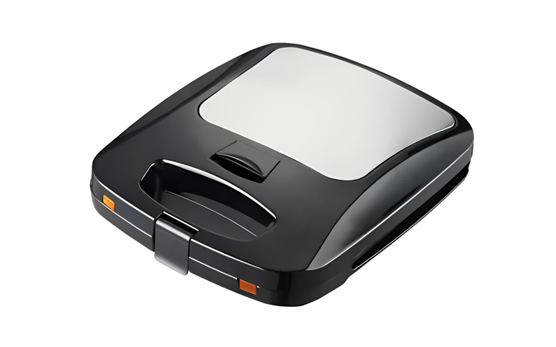 Customize Sandwich Maker with Removable Waffle Maker Plates and Automatic Temperature Control