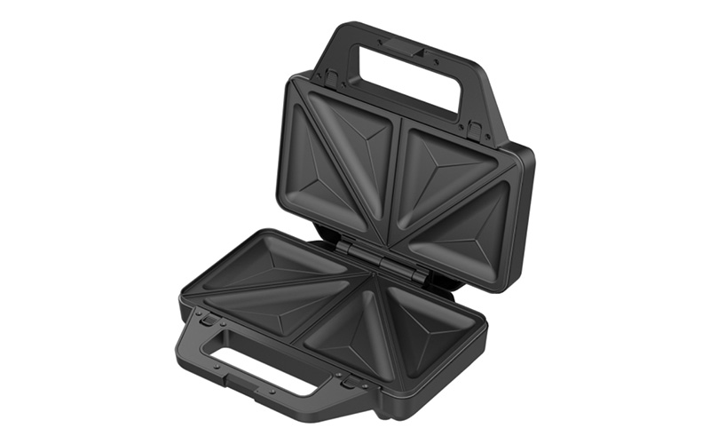 Manufacturer Healthy Waffle Maker Sandwich Press with XL Detachable Plates