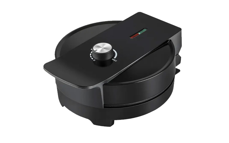 Manufacturer Round Waffle Maker Norway with Non-Stick Plates and Automatic Temperature Control