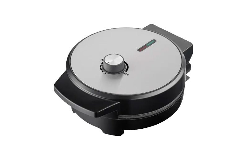 Manufacturer Round Waffle Maker Norway with Non-Stick Plates and Automatic Temperature Control