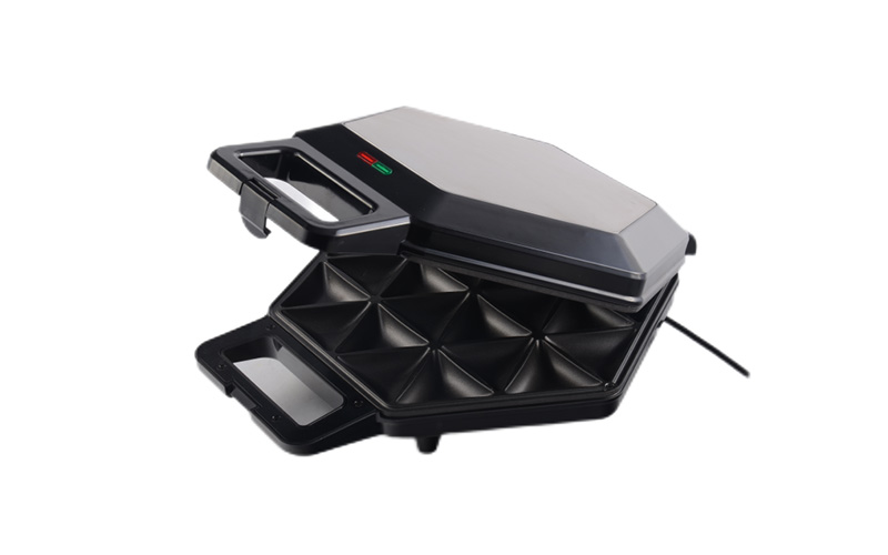 Customize Double-sided Heating Mini Toaster Waffle Maker with Automatic Temperature Control