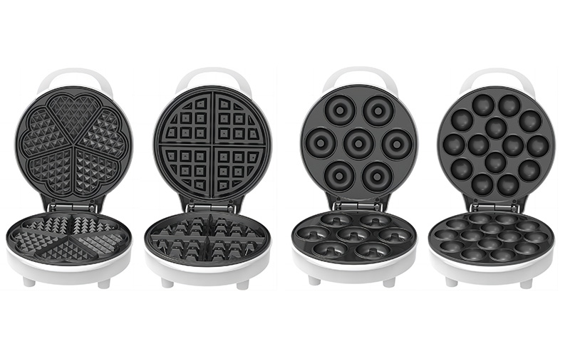 Wholesale Mini Waffle Maker with Optional Plates and Automatic Temperature Control