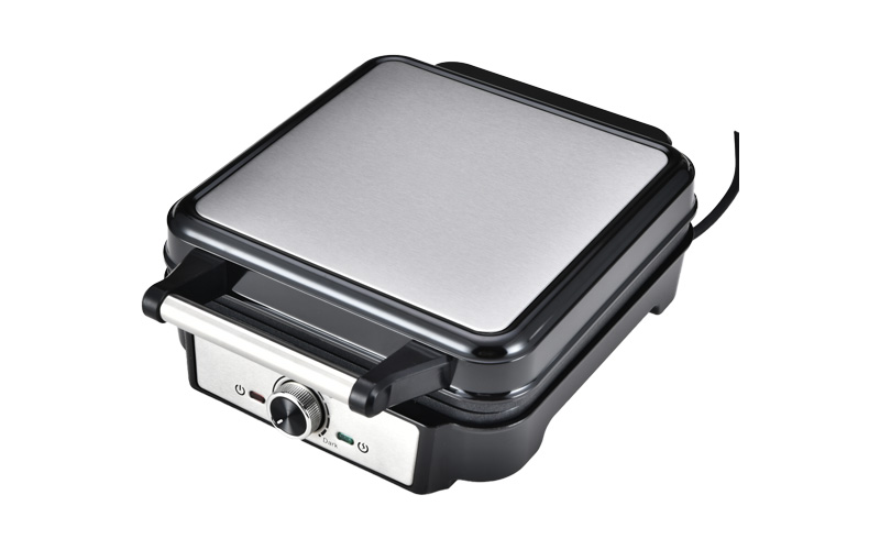 Factory Panini Electric Waffle Maker Grill with Adjustable Temperature Control