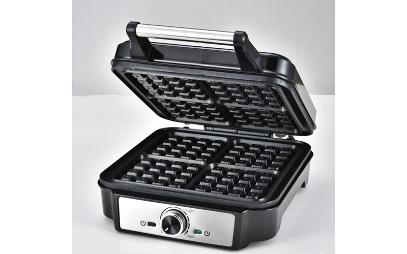 Factory Panini Electric Waffle Maker Grill with Adjustable Temperature Control