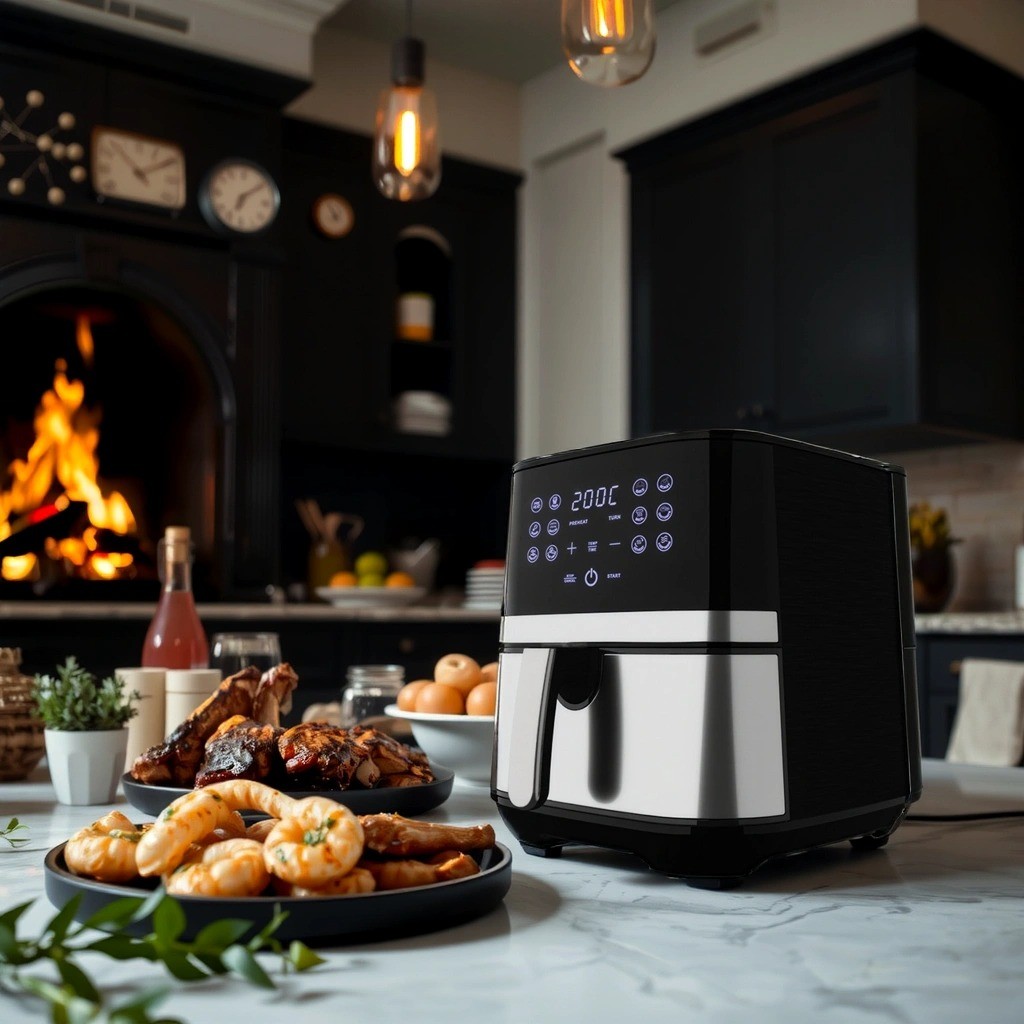 They promote healthier eating by reducing oil use, linking to lower heart disease risk and better weight management. These appliances preserve nutrients through quick cooking, support environmental sustainability with eco-friendly materials, and offer versatile functionality for various healthy recipes. Investing in a non-toxic air fryer advances both personal health and environmental wellbeing.