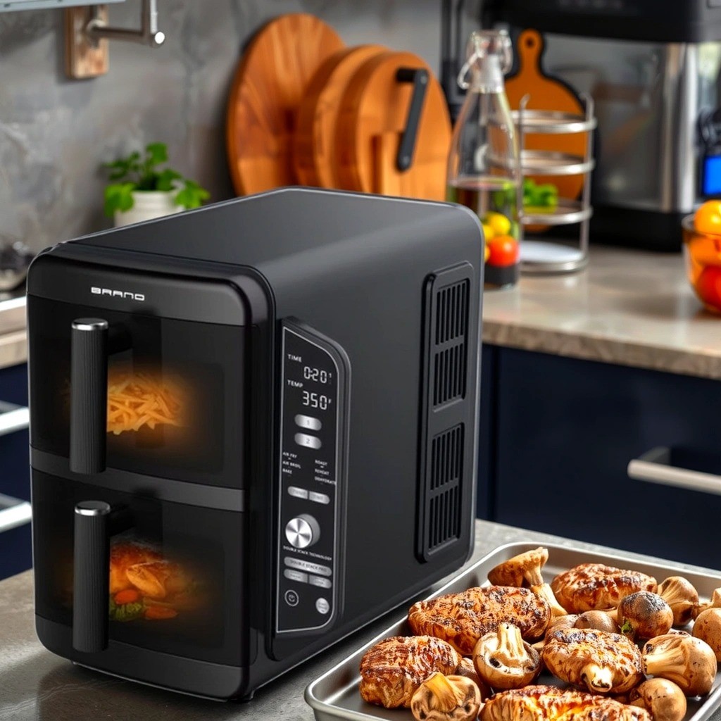 They promote healthier eating by reducing oil use, linking to lower heart disease risk and better weight management. These appliances preserve nutrients through quick cooking, support environmental sustainability with eco-friendly materials, and offer versatile functionality for various healthy recipes. Investing in a non-toxic air fryer advances both personal health and environmental wellbeing.